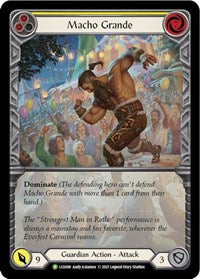 Macho Grande (Yellow) - LGS088 (LGS088) [Flesh and Blood: Promo Cards]