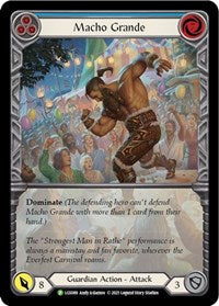 Macho Grande (Blue) - LGS089 (LGS089) [Flesh and Blood: Promo Cards]