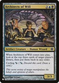Architects of Will (17/145) [The List Reprints]