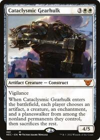 Cataclysmic Gearhulk (81) [Commander: Kamigawa: Neon Dynasty]