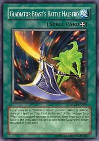 Gladiator Beast's Battle Halberd (GLAS-EN055) [Gladiator's Assault]