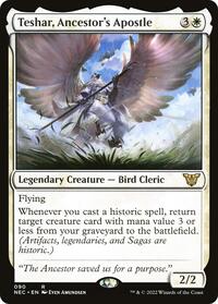Teshar, Ancestor's Apostle (90) [Commander: Kamigawa: Neon Dynasty]