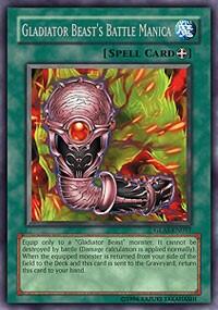Gladiator Beast's Battle Manica (GLAS-EN057) [Gladiator's Assault]