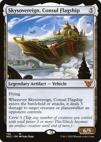 Skysovereign, Consul Flagship (159) [Commander: Kamigawa: Neon Dynasty]