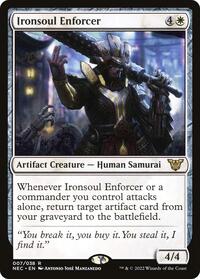 Ironsoul Enforcer (7) [Commander: Kamigawa: Neon Dynasty]