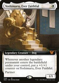 Yoshimaru, Ever Faithful (Extended Art) (46) [Commander: Kamigawa: Neon Dynasty]