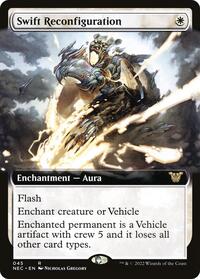 Swift Reconfiguration (Extended Art) (45) [Commander: Kamigawa: Neon Dynasty]
