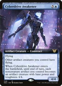 Cyberdrive Awakener (Extended Art) (48) [Commander: Kamigawa: Neon Dynasty]