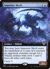 Imposter Mech (Extended Art) (49) [Commander: Kamigawa: Neon Dynasty]