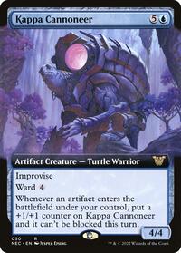 Kappa Cannoneer (Extended Art) (50) [Commander: Kamigawa: Neon Dynasty]