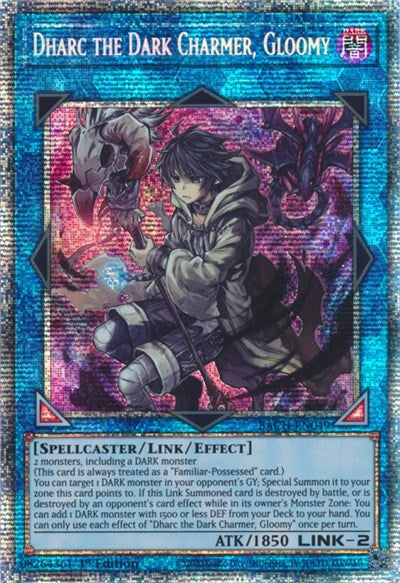 Dharc the Dark Charmer, Gloomy (Starlight Rare) (BACH-EN049) [Battle of Chaos]