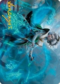 Bearer of Memory Art Card (Gold-Stamped Signature) (1) [Art Series: Kamigawa: Neon Dynasty]
