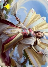 Imperial Subduer Art Card (Gold-Stamped Signature) (2) [Art Series: Kamigawa: Neon Dynasty]
