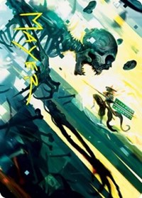 Repel the Vile Art Card (Gold-Stamped Signature) (4) [Art Series: Kamigawa: Neon Dynasty]