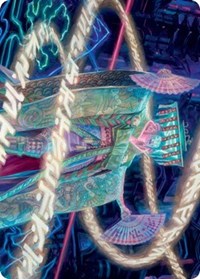 Satsuki, the Living Lore Art Card (5) [Art Series: Kamigawa: Neon Dynasty]