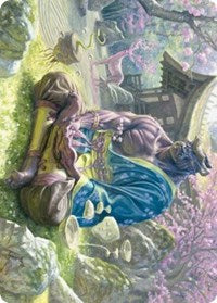 Kosei, Penitent Warlord Art Card (8) [Art Series: Kamigawa: Neon Dynasty]