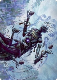 Myojin of Grim Betrayal Art Card (9) [Art Series: Kamigawa: Neon Dynasty]