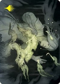 Careful Cultivation Art Card (Gold-Stamped Signature) (21) [Art Series: Kamigawa: Neon Dynasty]