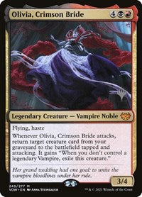 Olivia, Crimson Bride (245) [Promo Pack: Kamigawa: Neon Dynasty]