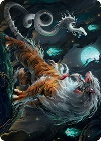Gloomshrieker Art Card (28) [Art Series: Kamigawa: Neon Dynasty]