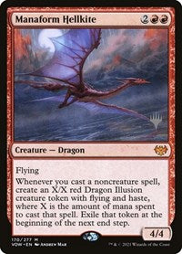 Manaform Hellkite (170) [Promo Pack: Kamigawa: Neon Dynasty]