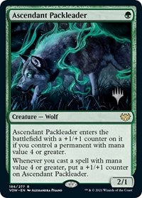 Ascendant Packleader (186) [Promo Pack: Innistrad: Midnight Hunt]