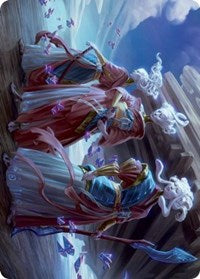 Guardians of Oboro Art Card (30) [Art Series: Kamigawa: Neon Dynasty]