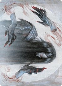 Clawing Torment Art Card (32) [Art Series: Kamigawa: Neon Dynasty]
