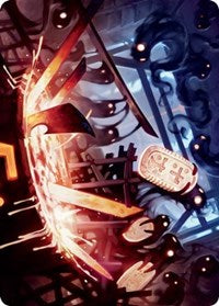 Smoke Spirits' Aid Art Card (41) [Art Series: Kamigawa: Neon Dynasty]
