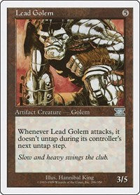 Lead Golem (296) [Classic Sixth Edition]