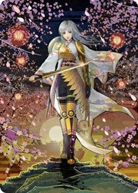 The Wandering Emperor Art Card (50/81) (50) [Art Series: Kamigawa: Neon Dynasty]