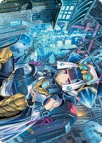 Covert Technician Art Card (51) [Art Series: Kamigawa: Neon Dynasty]