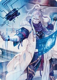 Tameshi, Reality Architect Art Card (53/81) (53) [Art Series: Kamigawa: Neon Dynasty]
