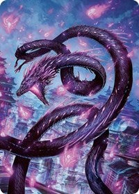 Junji, the Midnight Sky Art Card (58/81) (58) [Art Series: Kamigawa: Neon Dynasty]