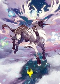 Hinata, Dawn-Crowned Art Card (Gold-Stamped Signature) (68) [Art Series: Kamigawa: Neon Dynasty]