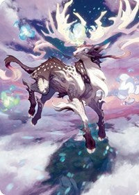 Hinata, Dawn-Crowned Art Card (68) [Art Series: Kamigawa: Neon Dynasty]