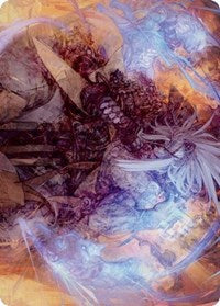 Satoru Umezawa Art Card (74/81) (74) [Art Series: Kamigawa: Neon Dynasty]
