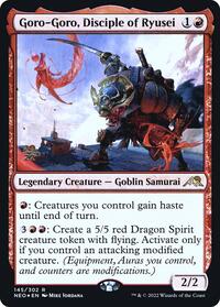 Goro-Goro, Disciple of Ryusei (145) [Prerelease Cards]