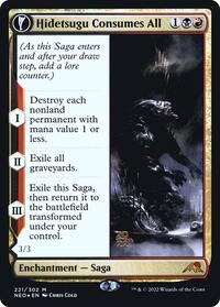 Hidetsugu Consumes All (221) [Prerelease Cards]