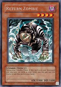 Return Zombie (PP01-EN006) [Premium Pack 1]