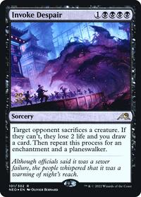 Invoke Despair (101) [Prerelease Cards]