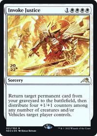 Invoke Justice (21) [Prerelease Cards]