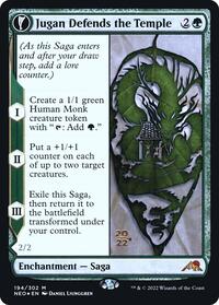 Jugan Defends the Temple (194) [Prerelease Cards]