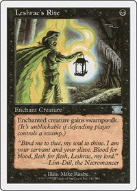 Leshrac's Rite (141) [Classic Sixth Edition]