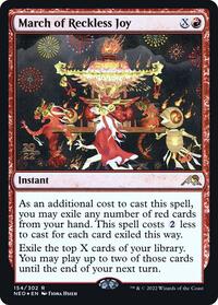 March of Reckless Joy (154) [Prerelease Cards]