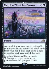 March of Wretched Sorrow (111) [Prerelease Cards]