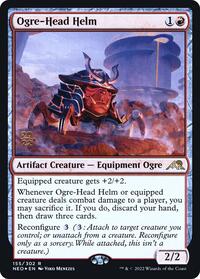 Ogre-Head Helm (155) [Prerelease Cards]