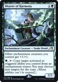 Weaver of Harmony (213) [Prerelease Cards]