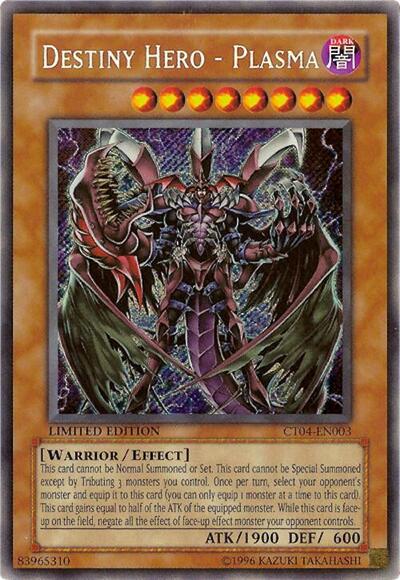 Destiny HERO - Plasma (CT04-EN003) [2007 Collectors Tin]