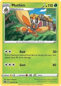Mothim (011/172) [SWSH09: Brilliant Stars]